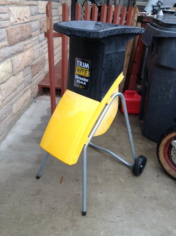 Trim Rite Wood Chipper/Shredder