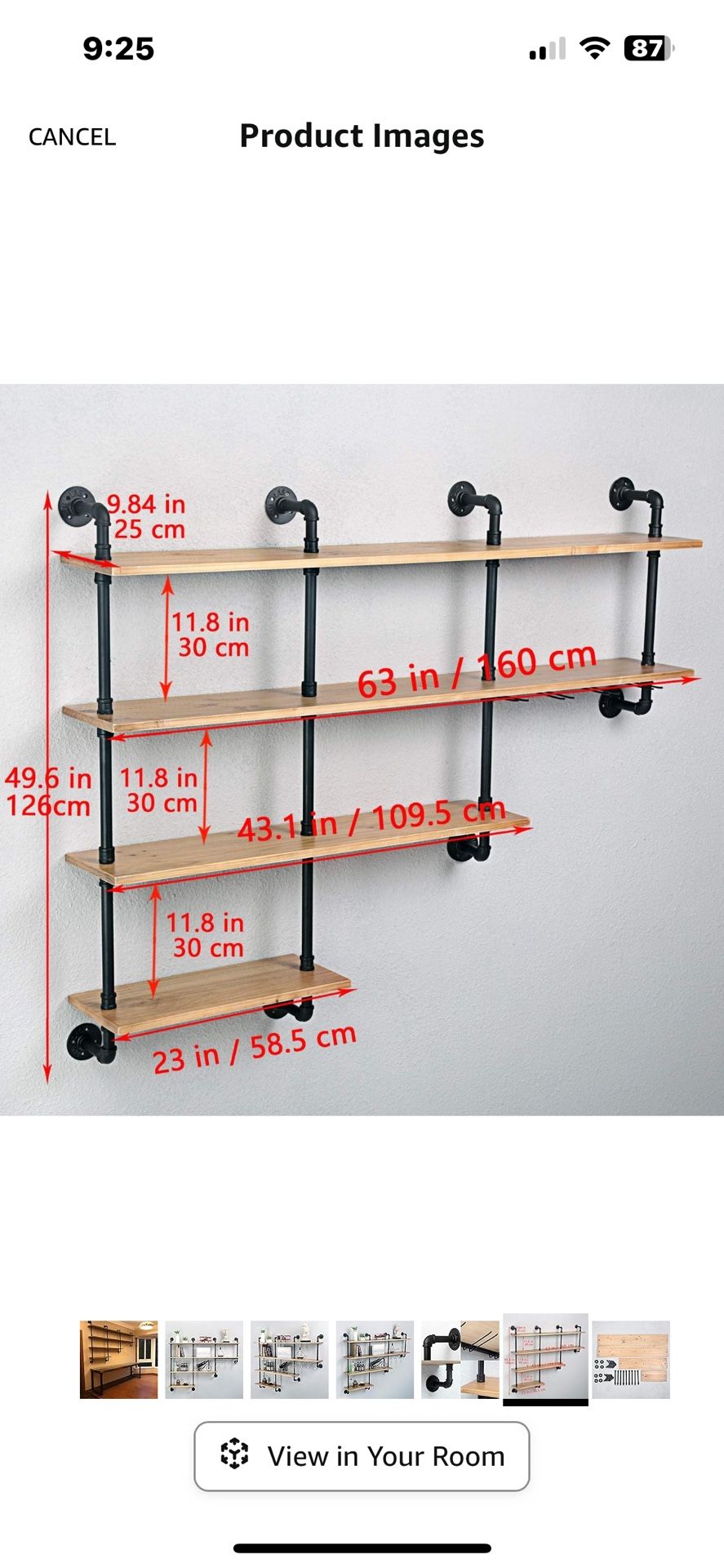 4 Tier shelf 