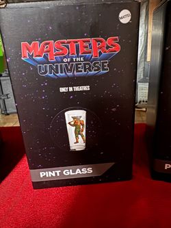 Masters of the Universe Pint Glass – Movie Promo Collectible – New in Box