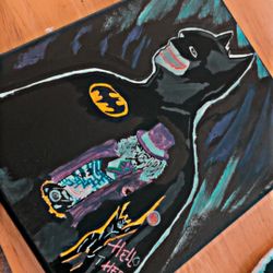 Hand Painted 89 Batman/returns canvas