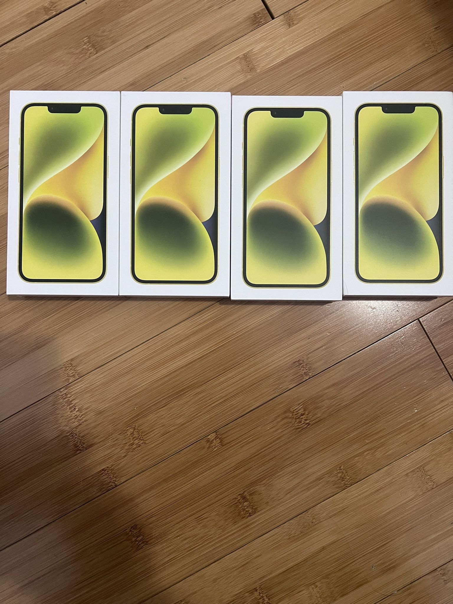 Brand New ,iPhone 14 ,128 GB ,Yellow ..