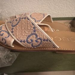 Gucci Slides And Older Style Louis Vuitton Shoes 