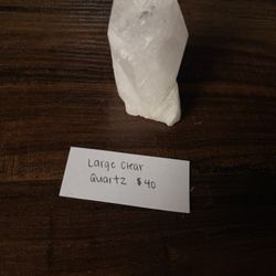 Large Clear Quartz Crystal