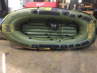 Sevylor Fish Hunter HF 360 Green Inflatable for Sale in Forest Park, IL -  OfferUp