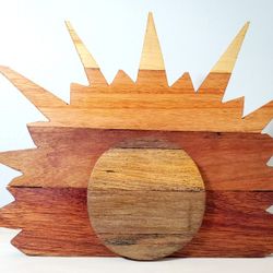 Sunrise Wood Decor - Wall Hanger