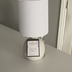 Threshold Lamps White Target Side table