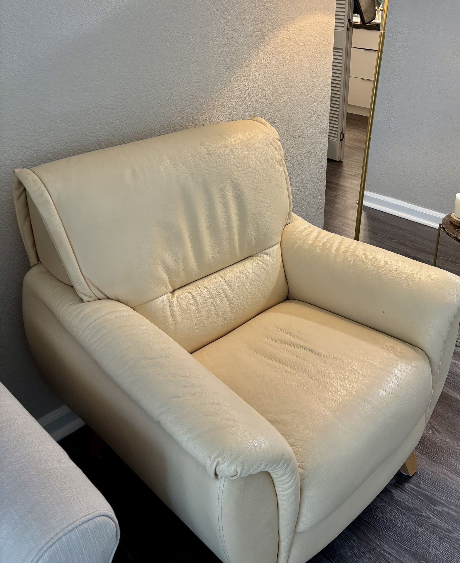 Leather Chair ( For Living Room Or Nursery)
