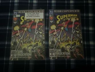 Action Comics #690 Dual-Book Lot (1993 DC Comics)