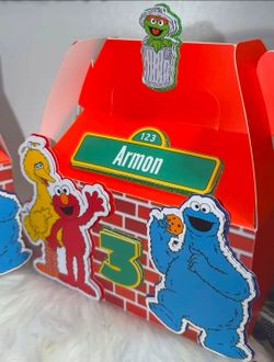 Custom made gable box party favor