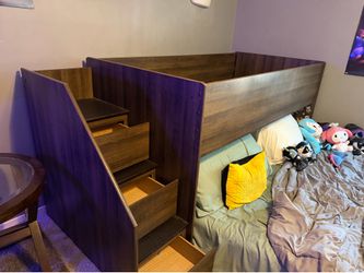Twin bed bunk