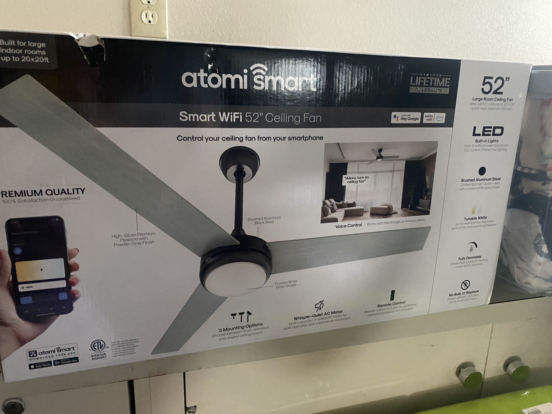 ATOMI- Smart Fan 