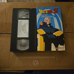 Dragon Ball Z VHS Tape "Trunks - Mysterious Youth"