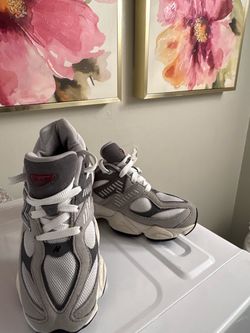 New Balance 9060 Grey White Girl’s Sneakers
