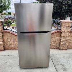 🔴3MONTHS WARRANTY 33X31X66 INSIGNIA FRIDGE 21CUFT SILVER 