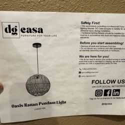 Dg Casa Boho Style Pendant Light