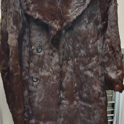 Goya De Espana Fur Coat, Made In Spain