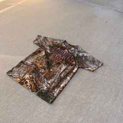 Y2K Auburn Tigers Camo T-Shirt Youth Medium