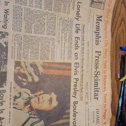 Newspapers Elvis Read description