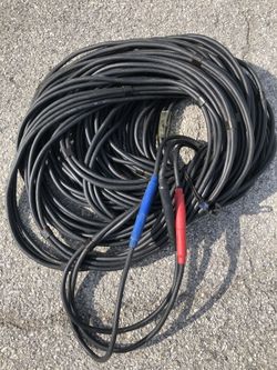 100ft Power Cable with camlock connectors.
