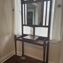 Entry Way Mirror/Coat Rack 