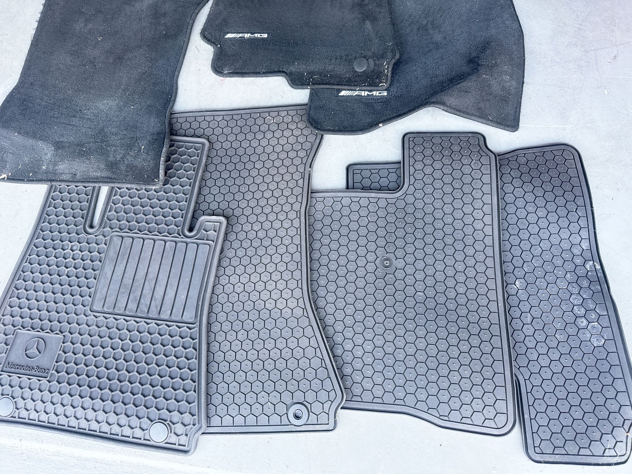 AMG Mercedes Floor Mats S550