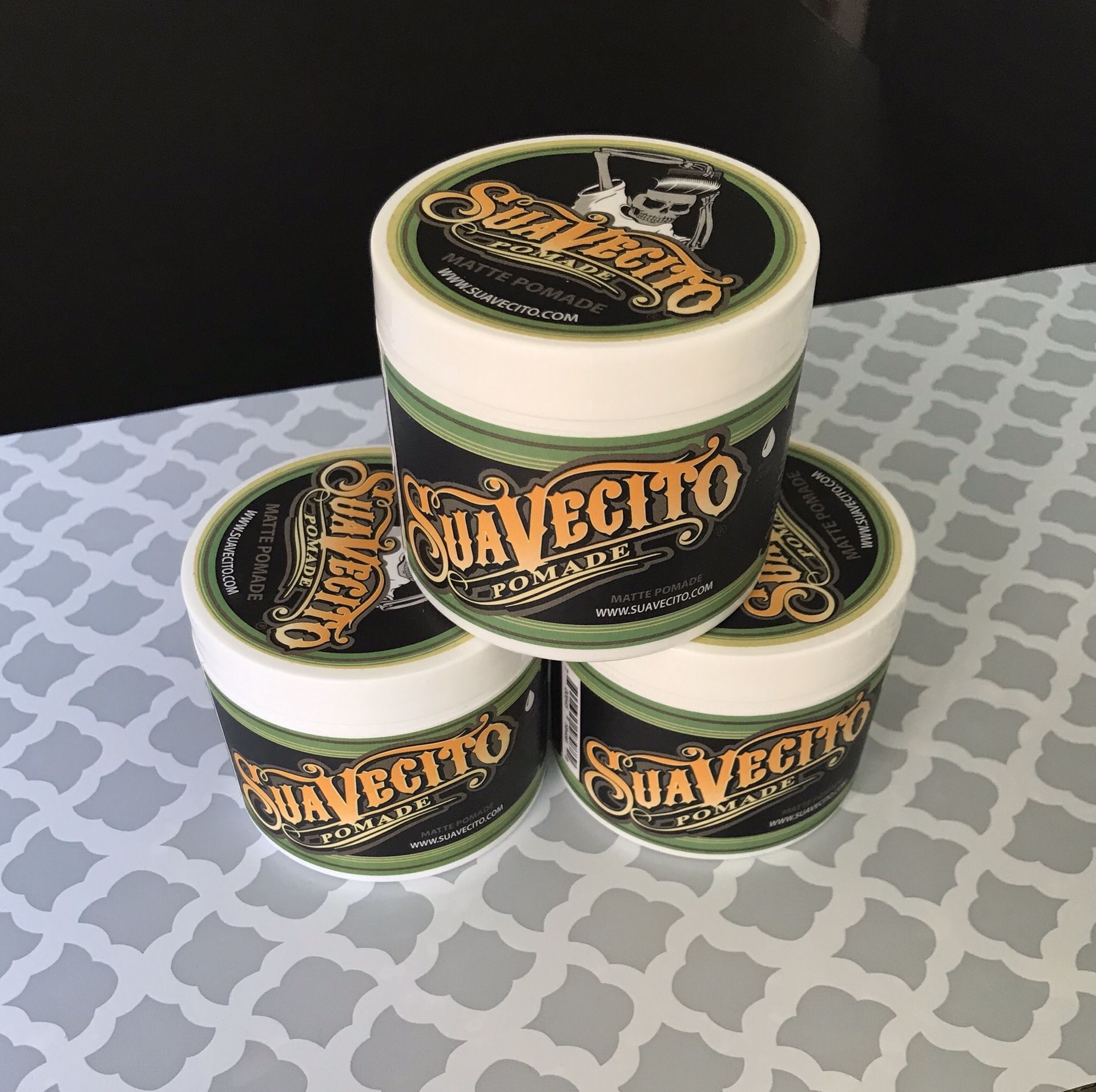Suavecito Matte no shine hair pomade 4oz New