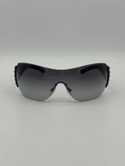 PRADA SPR29L SHIELD SUNGLASSES USED NO CASE