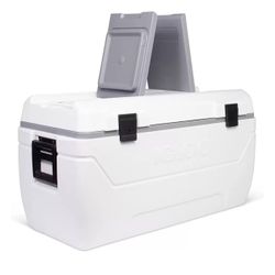 Igloo MaxCold 165 Quart Marine Cooler – Extra Large, White (New) 