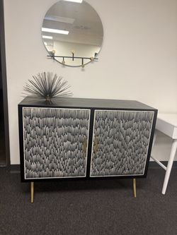 Black cabinet