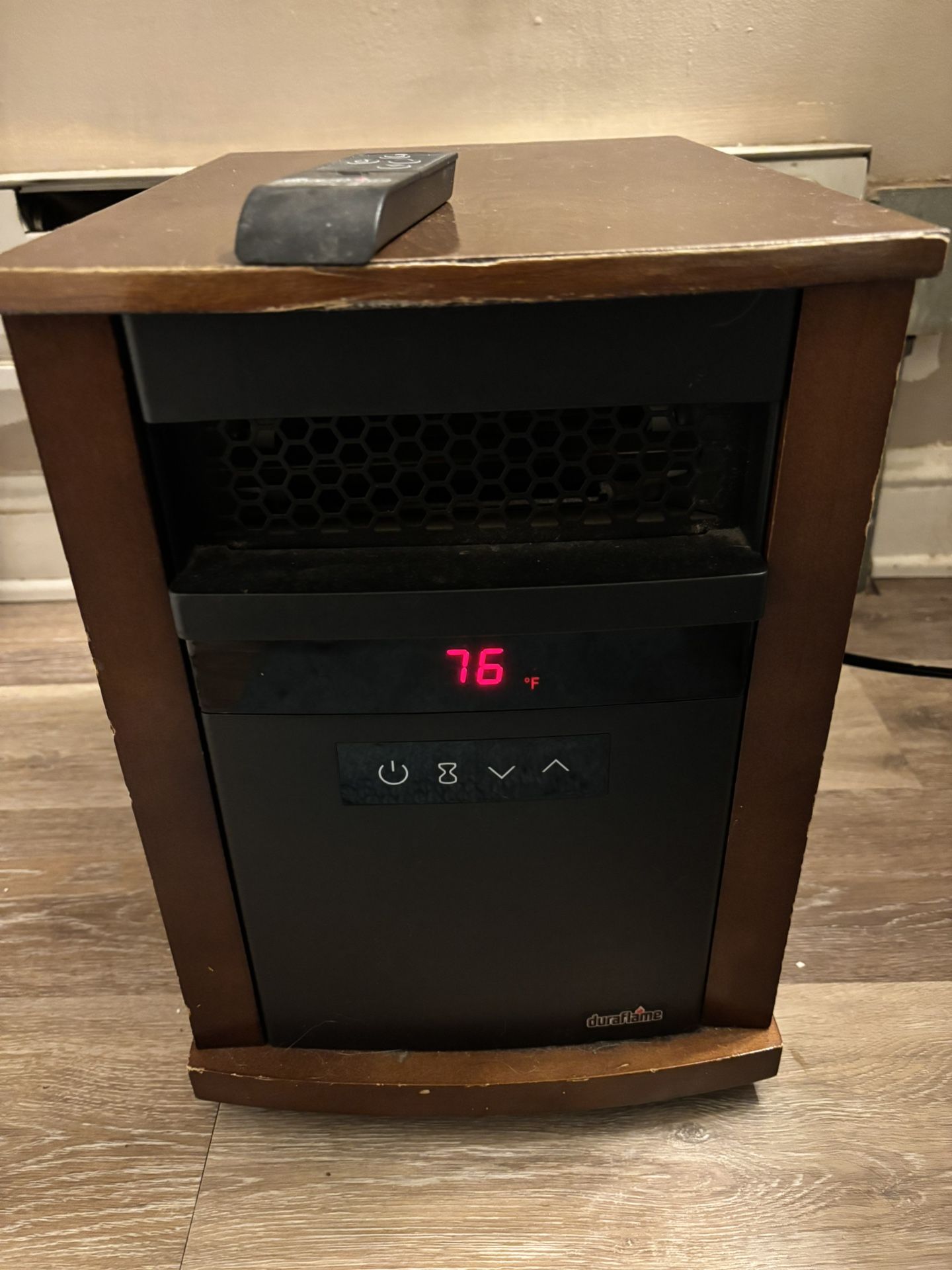 Duraflame infrared space heater