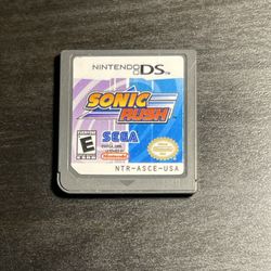 Nintendo DS Sonic Rush read description 