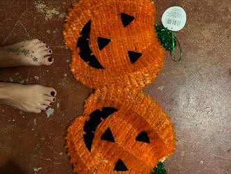 New hanging pumpkins