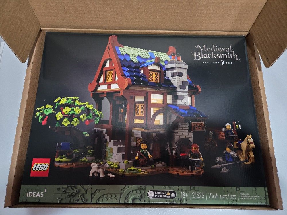 NEW LEGO IDEAS MEDIEVALBLACKSMITH 21325