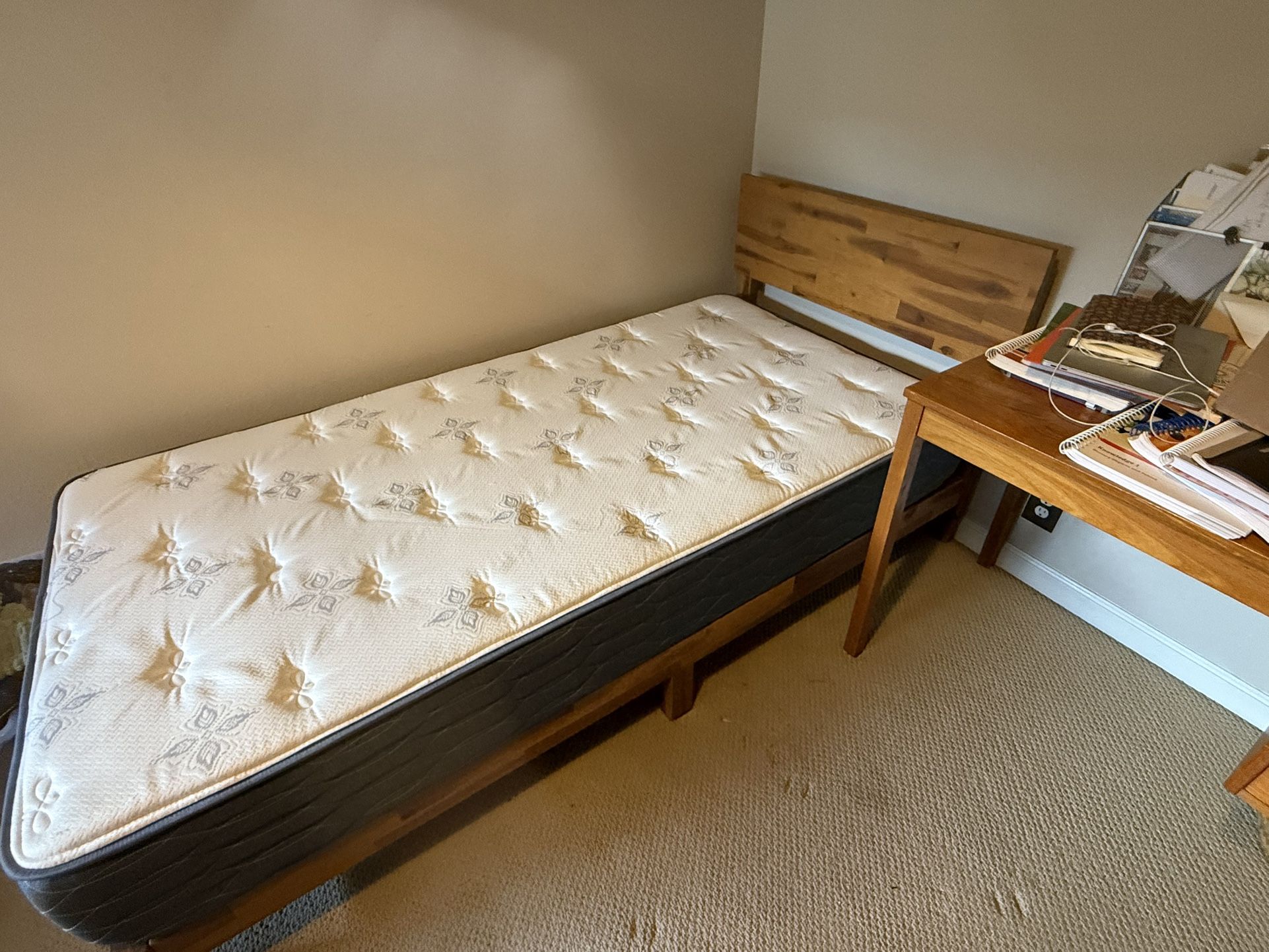 Twin Bed Frame And Mattress