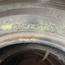 Set of 215/70 R15