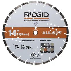 14 in. All-Cut Segmented Rim Diamond Saw Blade