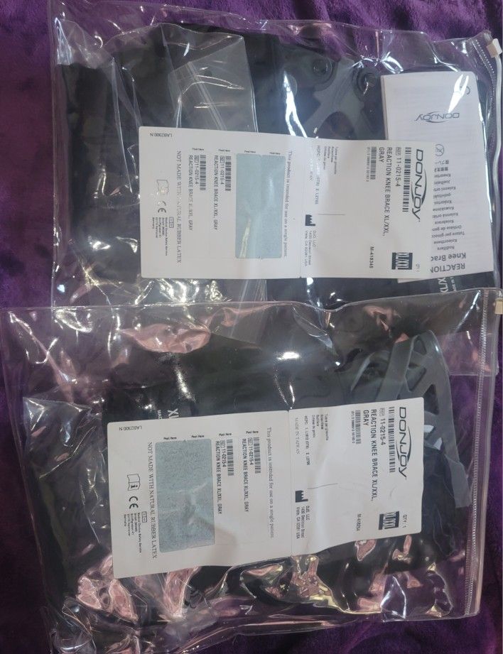 Donjoy Reaction Knee Braces LOWEST PRICE FOR THE PAIR
