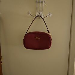 Coach Pebble Leather Wristlet