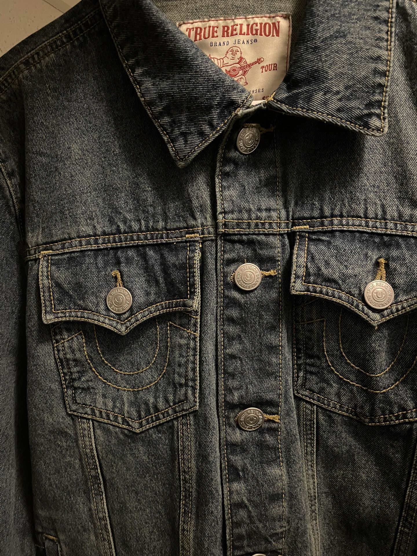 (SM) True Religion Denim Trucker Jacket