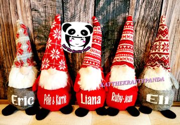 🎅Personalized CHRISTMAS GNOMES & STOCKINGS 🎁