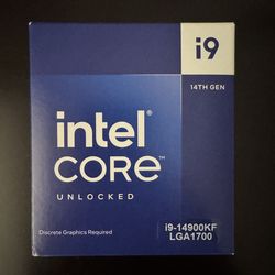 Intel Core i9-14900KF CPU Processor (Brand New Sealed)