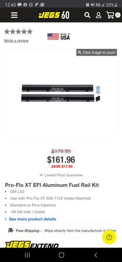 Edelbrock Pro Flow XT LS3 Fuel Rails