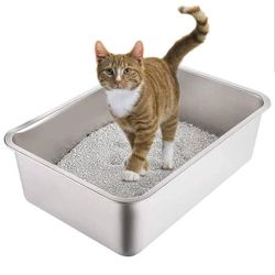 NEW Yangbaga Stainless Steel Litter Box XL 