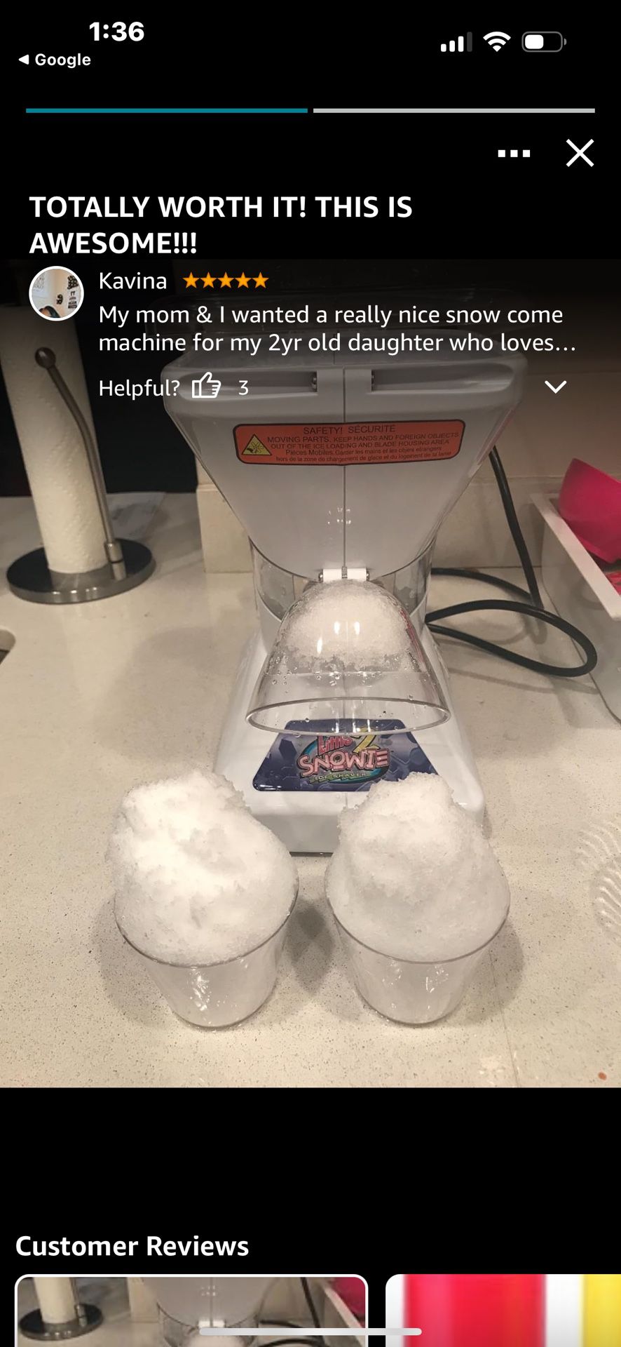Brand New Snow Cone Machine