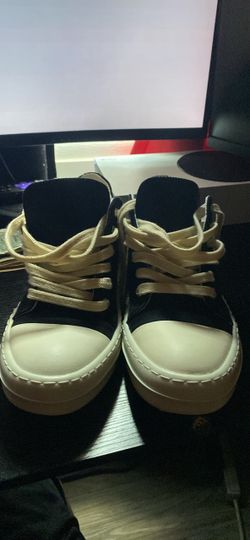 size 8.5 rick owen ramones