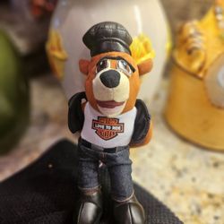 Harley Davidson Motorcycle Bear Plush Toy is a must-have for all Harley-Davidson fans and collectors.
