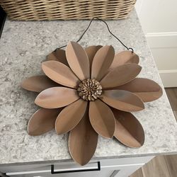 Metal Decor Flower $5