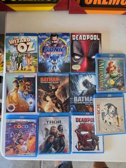 Blue-ray Movie lot Collection