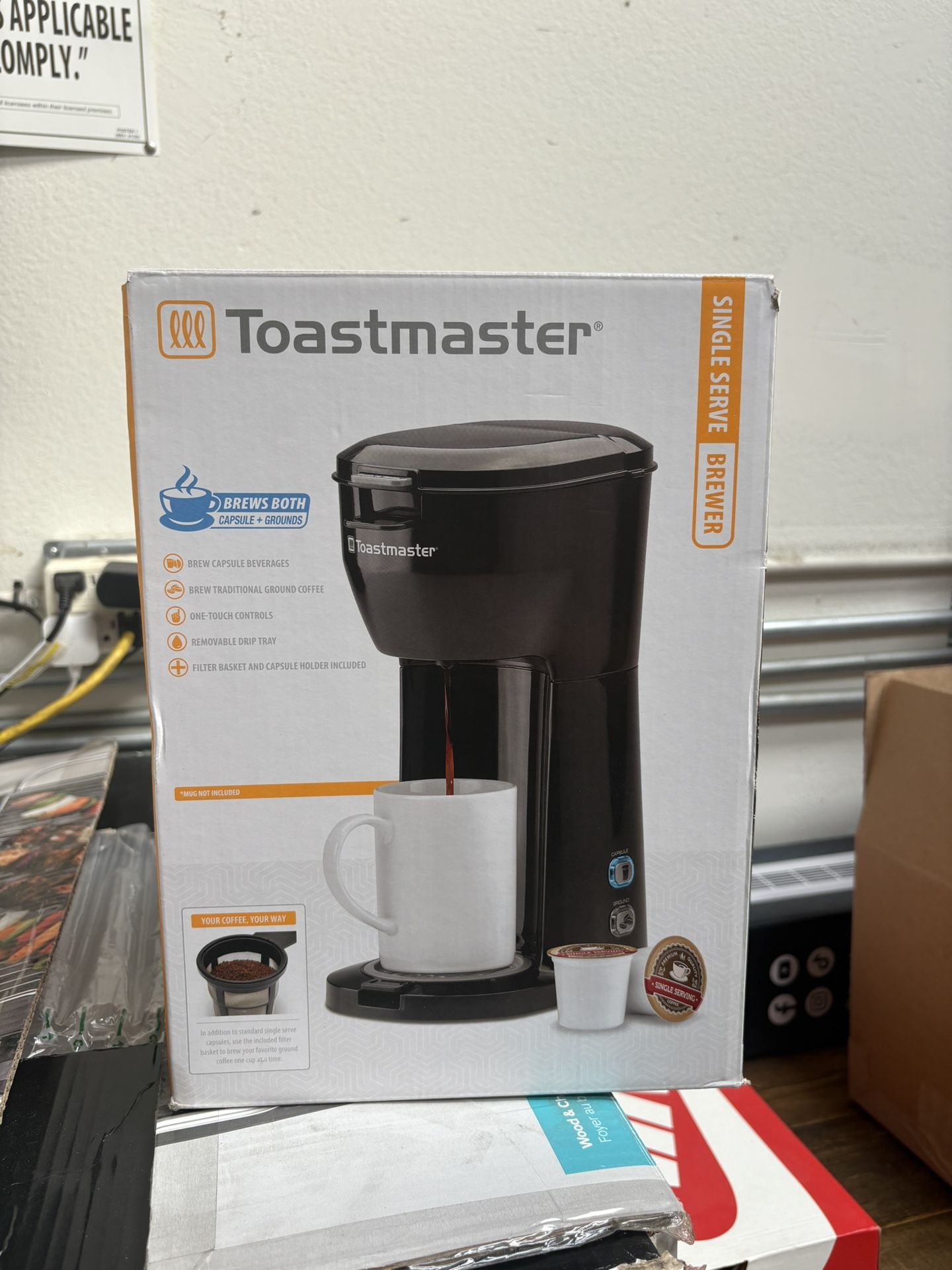 Toastmaster Single Serve Brewer