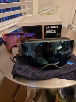 Giro Artcle Goggles With Extra Lens Brand New